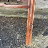 Asian low console in natural wood