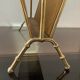 Magazine rack in bronze from the 50/60s