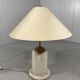 Large Italian travertine table lamp 1960’s