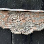 Regency fireplace in Rance marble, 18th century