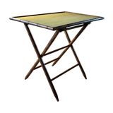 Rattan side table, 1900, Napoleon III style,