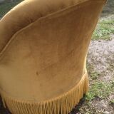 Pair of toad armchairs