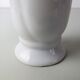 White porcelain tube vase