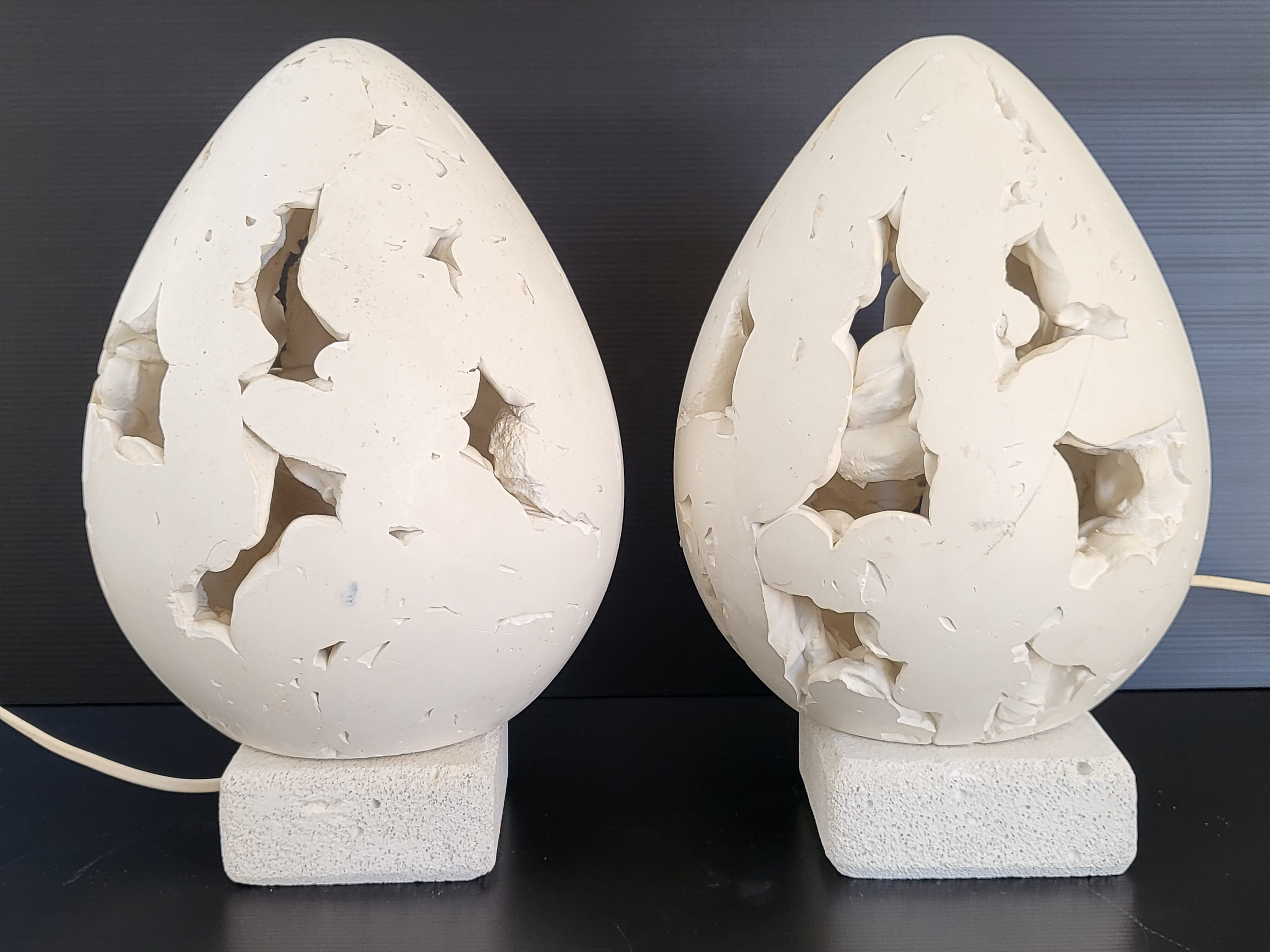 Pair of vintage lamps 1970