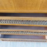 Secretary, drawers with wicker