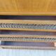 Secretary, drawers with wicker