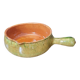 Enamelled clay pan