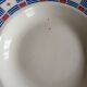 Set of 4 Vincennes earthenware soup plates, Paris.