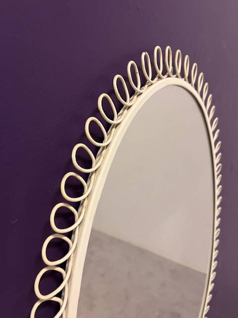 Console table with mirror from the 1960s