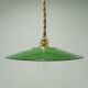 Enamelled sheet metal suspension
