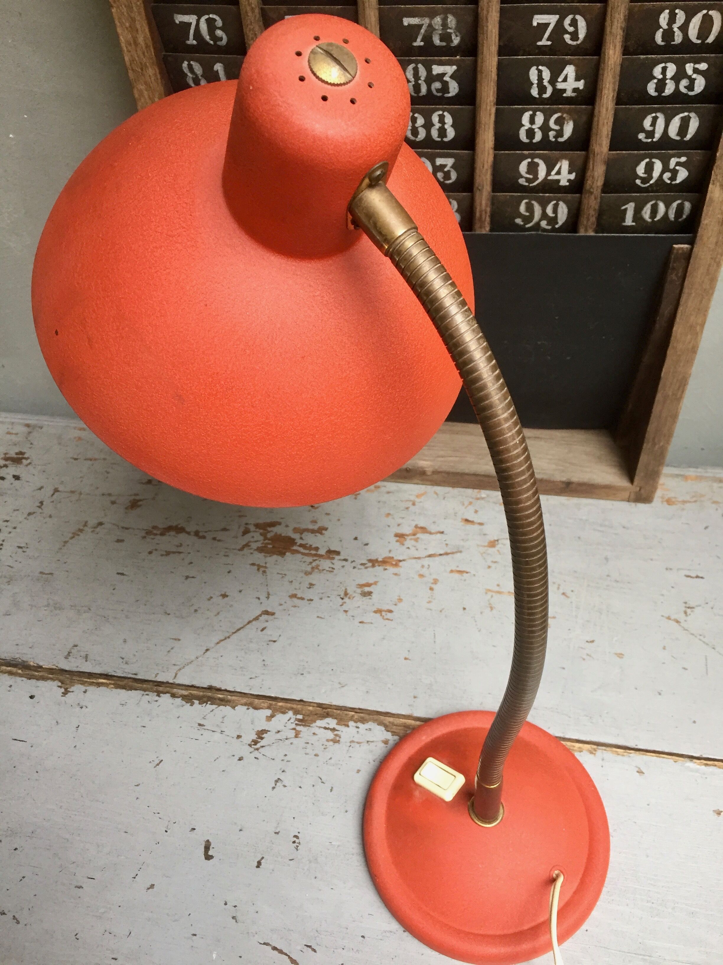 Large vintage office lamp