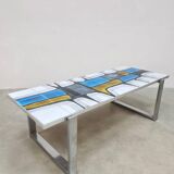 Vintage design Denisco ceramic tile coffee table 1960