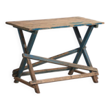Ancienne table bleue de style provençal français (c.1920) #54