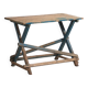 Antique French Provençal style blue table (c.1920) #54