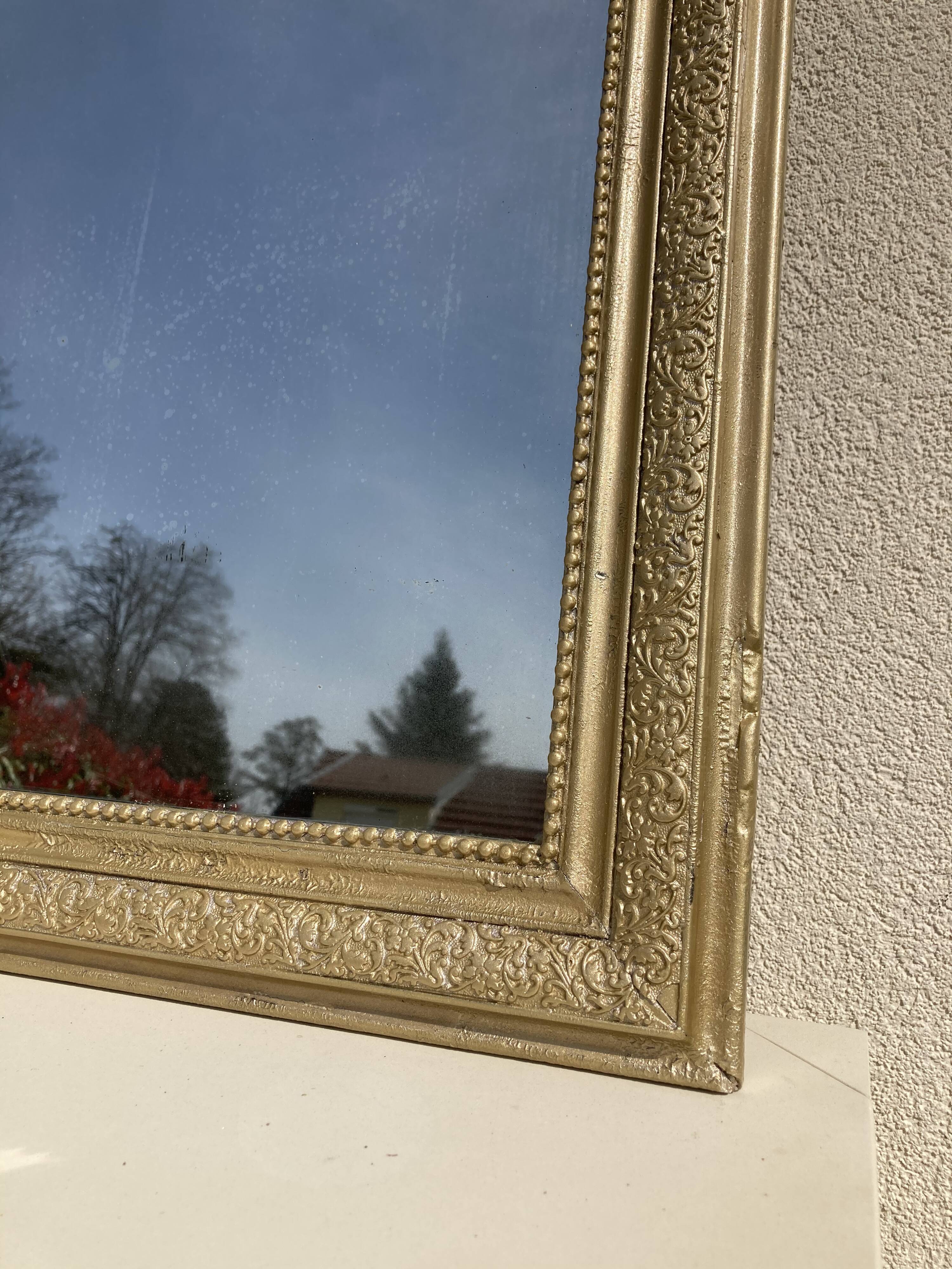 Old Louis XVI style mirror 48x60cm