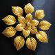 Applique feuilles vintage