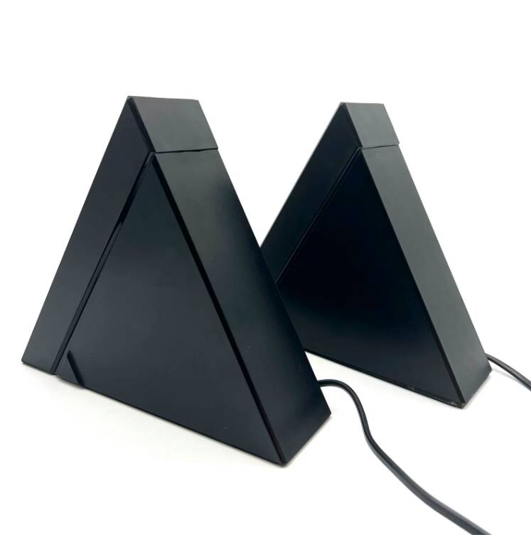 “Delta” lamps by Mario Bertorelle for “Jm Rdm” Massanzago, 1980s