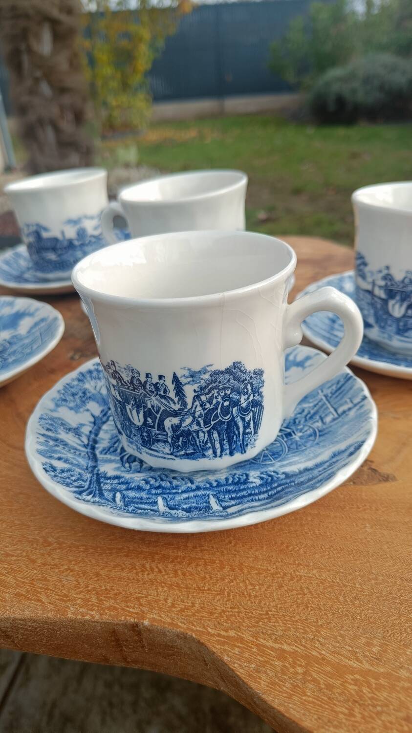Royal Wessex England porcelain cups