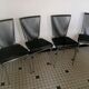 Lot de chaises scoubidou noir