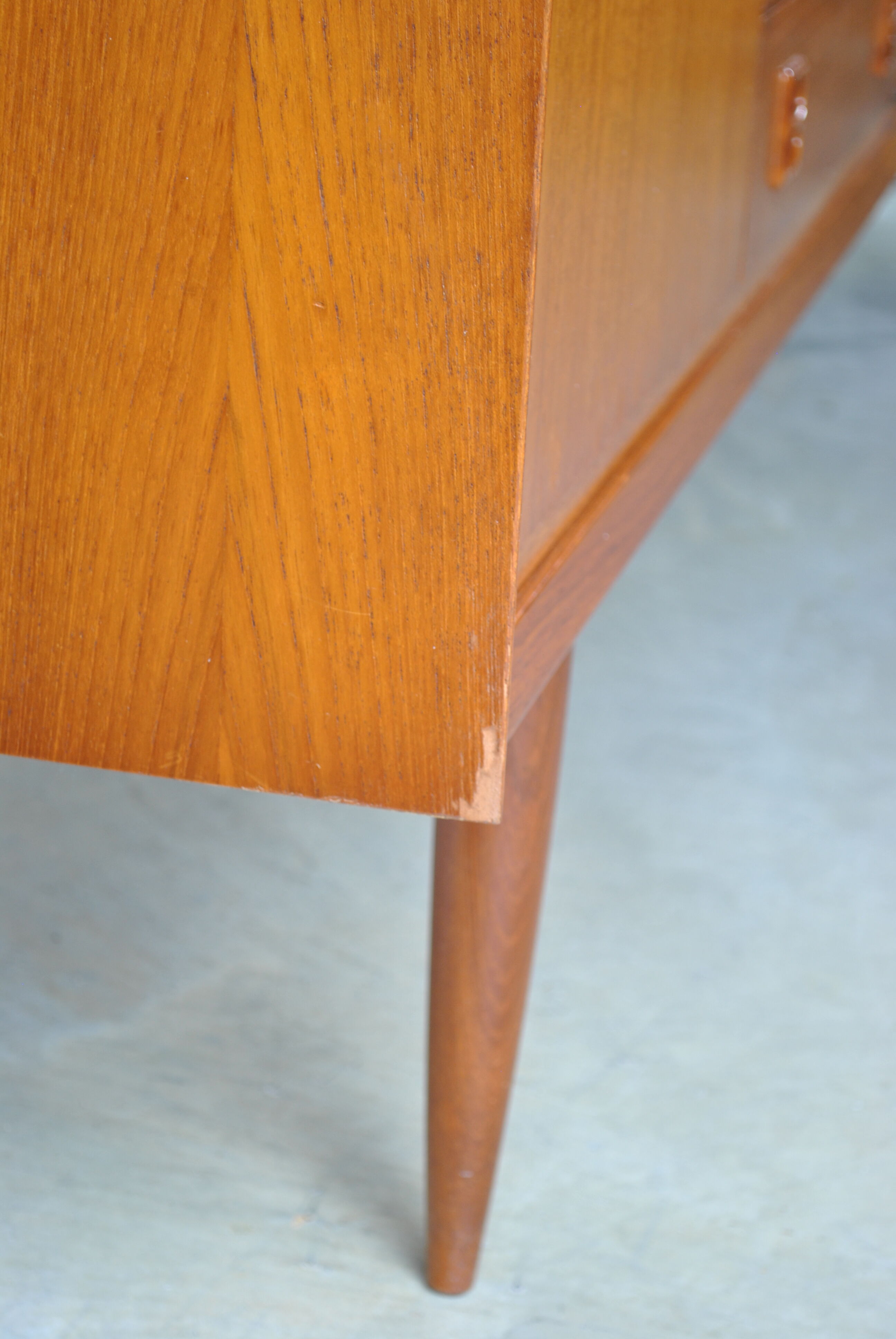 Scandinavian teak row 1970