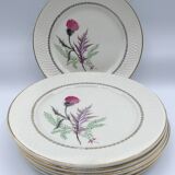 Plates Moulin des Loups Imperia plates