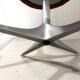 aluminium stool hocker by COR Germnany 1970,s