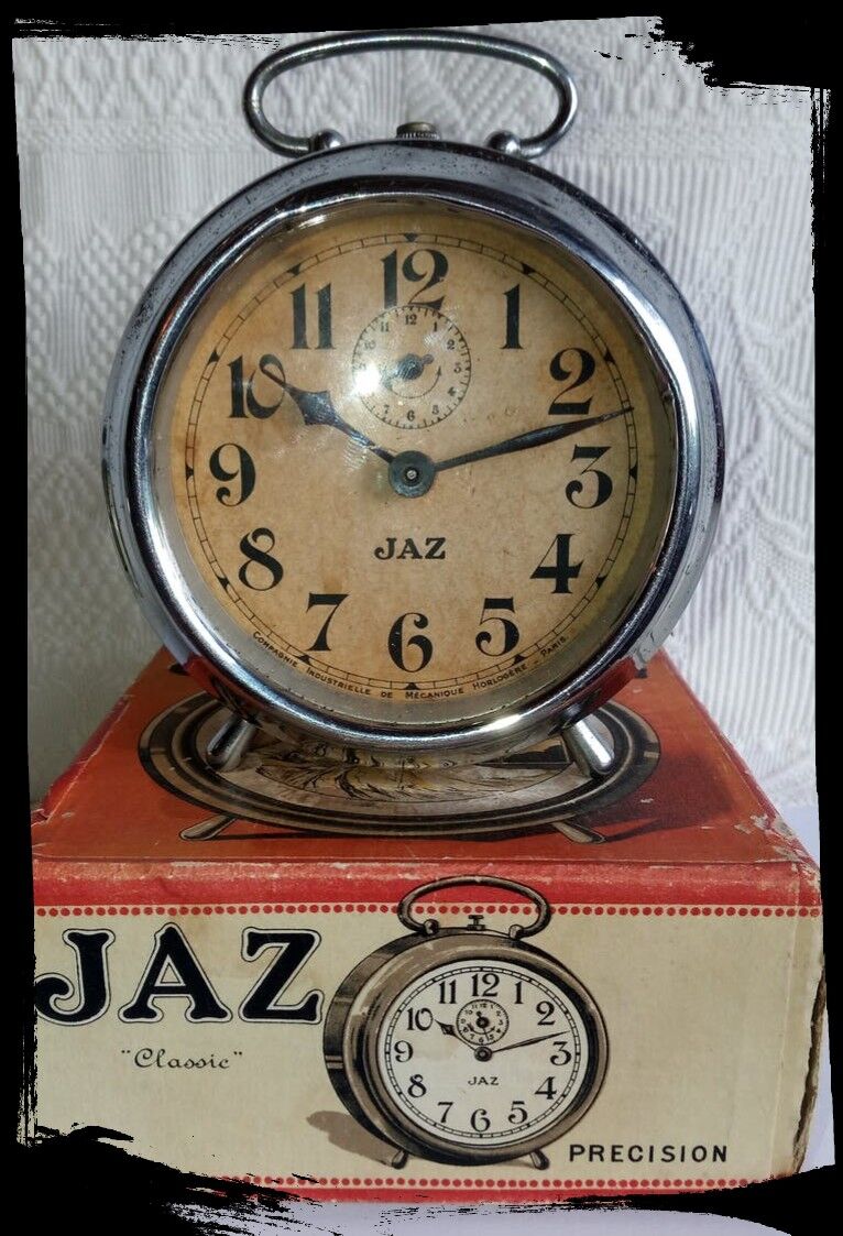 Former jaz "Classic" brand mechanical alarm clock Precision 20/30