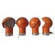 Set of Four Rare Table Lamps Astronaut Kamenicky Senov, Space Age, 1970s