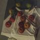 Vintage realism still life oil painting by Pipino | Italy