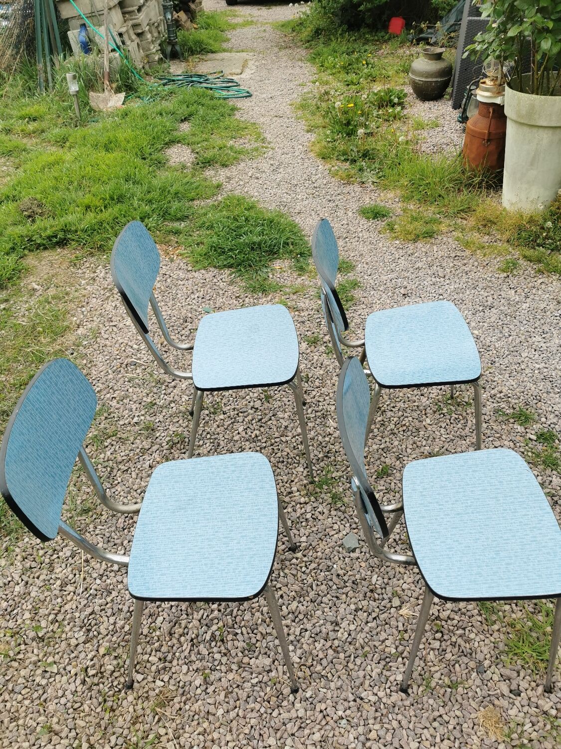 Formica chairs