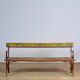 Riveted Iron Park Bench 1920s