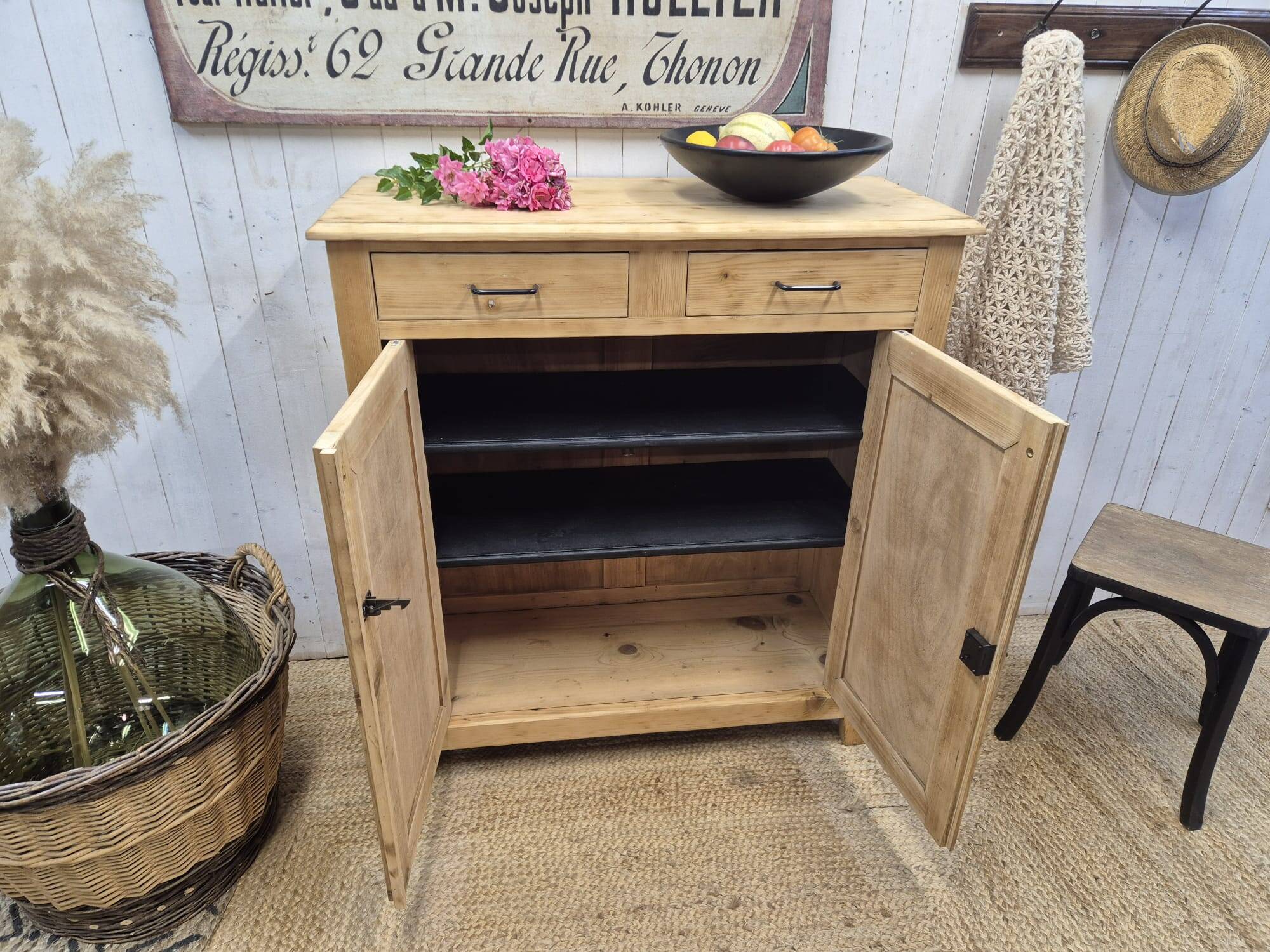 Old Parisian sideboard