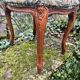 Large antique footrest in the Louis XV style.