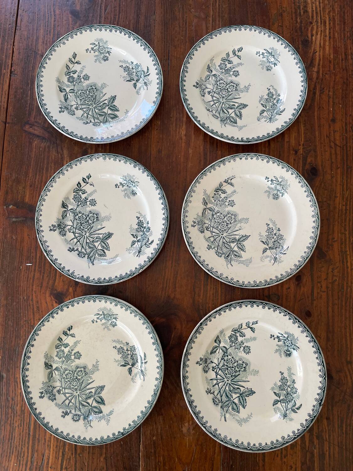 12-piece “Terre de fer” service, Margot model