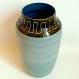 Ceramic vase west germany 70s height 50 cm