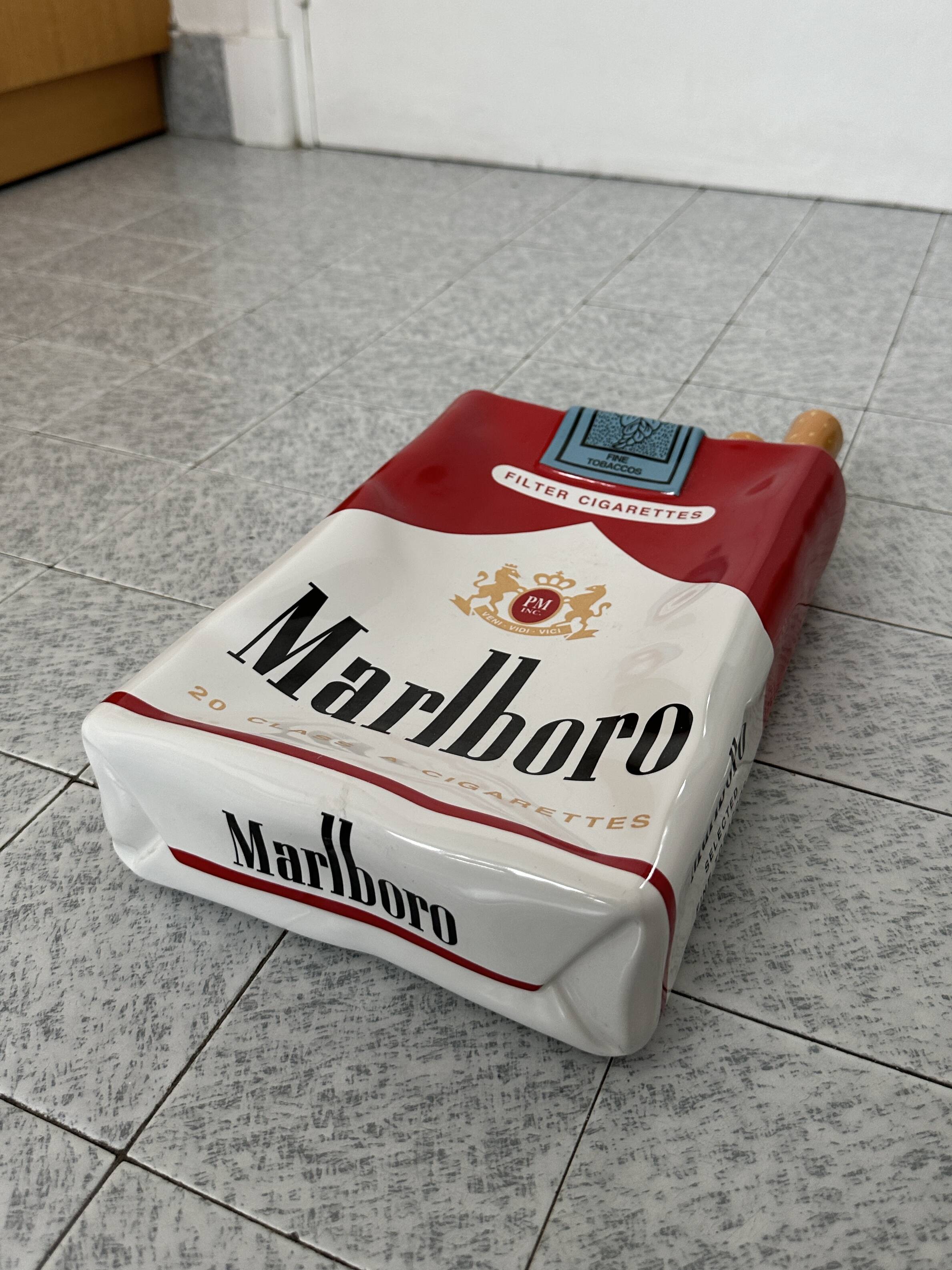 Cendrier ou plateau de poche en céramique Marlboro
