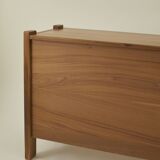Maison Regain blond elm chest of drawers vintage circa 1970