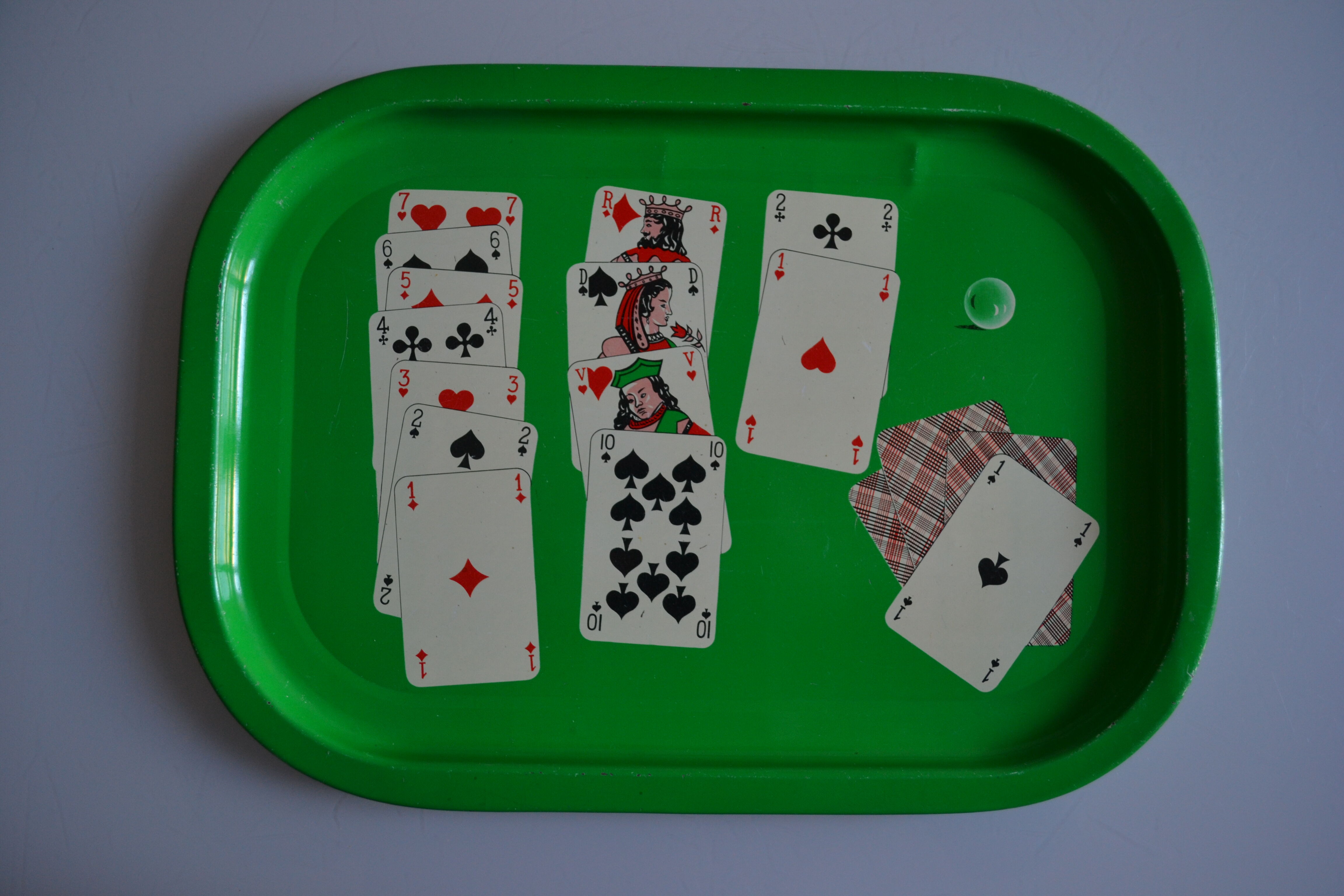 60s board décor card game