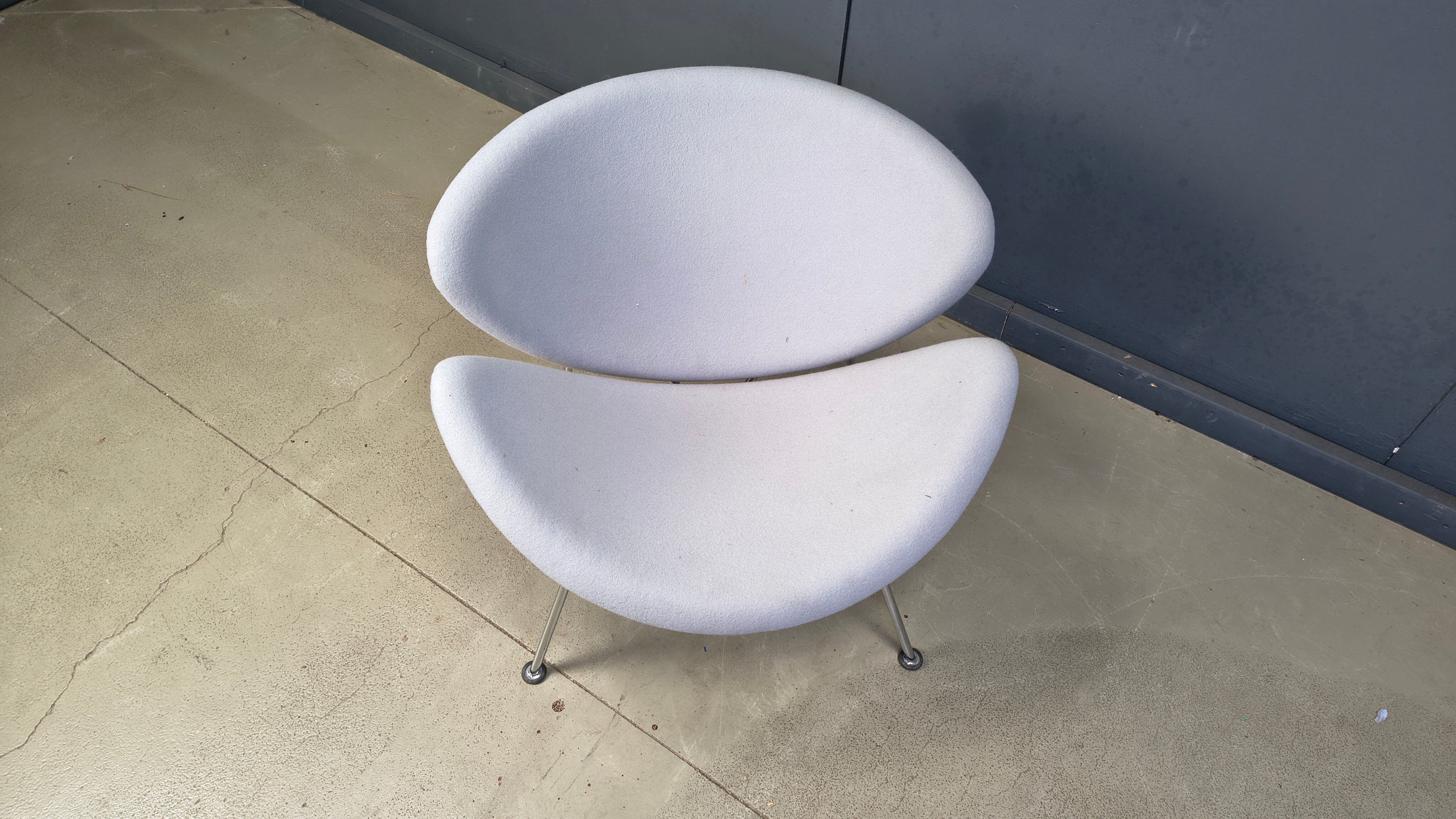 Chaise Orange Slice de Pierre Paulin pour Artifort, années 1980.