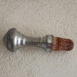 Ewer decanter with tin mount