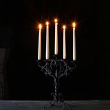 Wrought iron chandelier