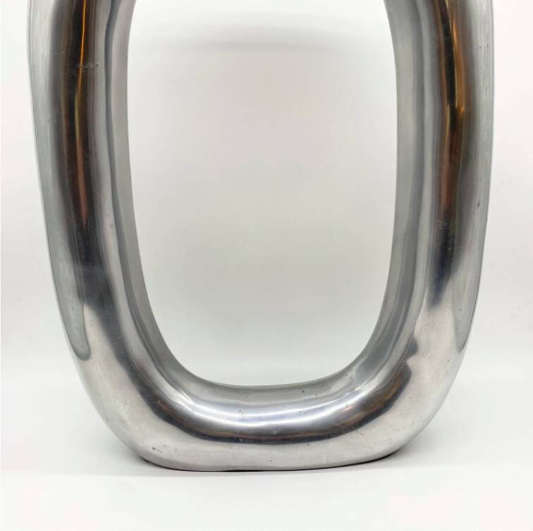 Big “Donuts” XXL vase / Cast aluminum, 1970s