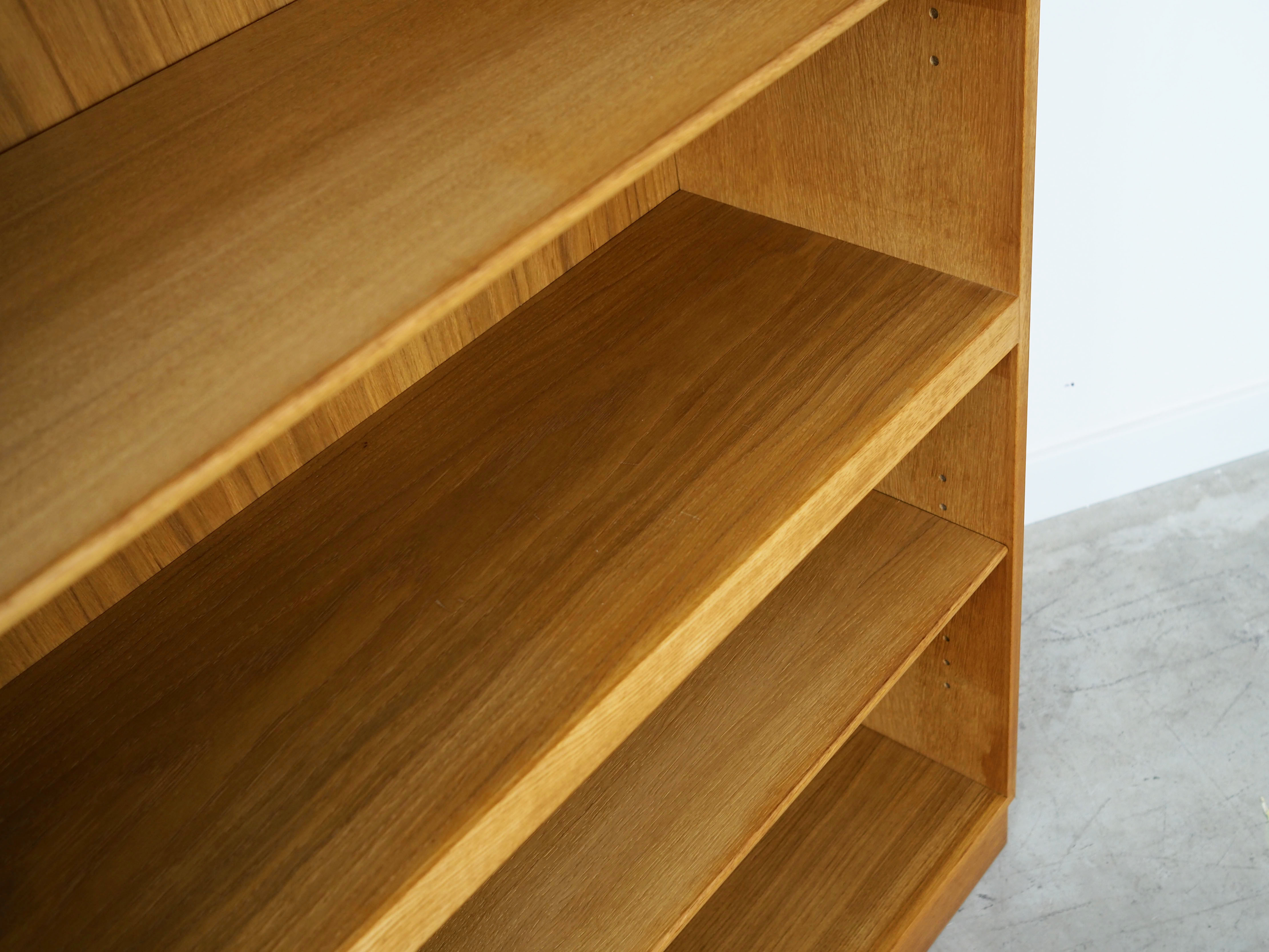 Ash bookcase, Danish design, 1960s, designer: Børge Mogensen