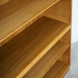 Ash bookcase, Danish design, 1960s, designer: Børge Mogensen