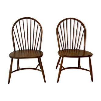 Pair of Ercol vintage chairs model 909 Latimer circa 70's/80's