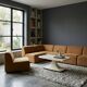 Table basse vintage en plastique, années 1970
