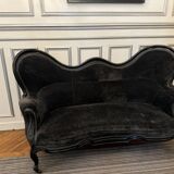 Set of sofa + 2 restored Napoleon III armchairs