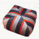 Pouf velour year 70s vintage very good condition