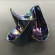 Verceram black iridescent ceramic pipe holders