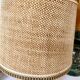 Swedish lamp, 2m fabric cable, fabric lampshade